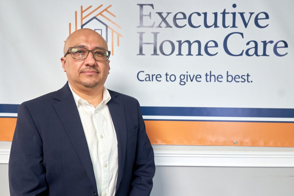 Photo of Mauricio Cadena, Office and Operations Manager for Executive Home Care of Bergen County.